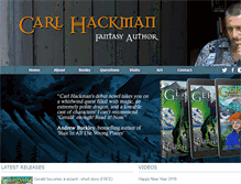 Tablet Screenshot of carlhackman.com
